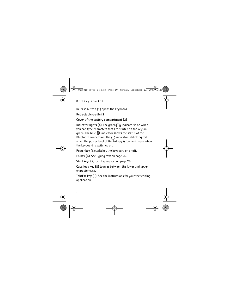 Nokia SU-8W User Manual | Page 10 / 34