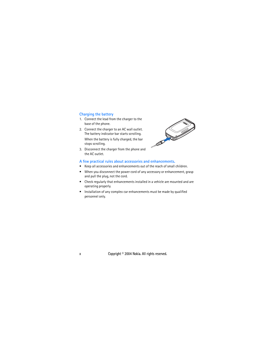 Nokia 2650 User Manual | Page 11 / 106