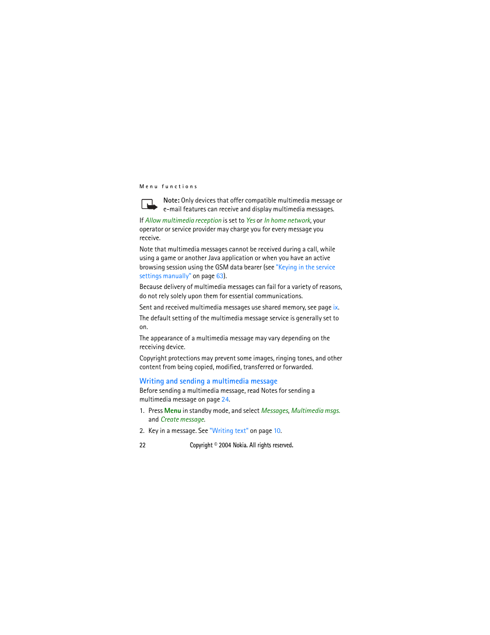 Nokia 2650 User Manual | Page 37 / 106