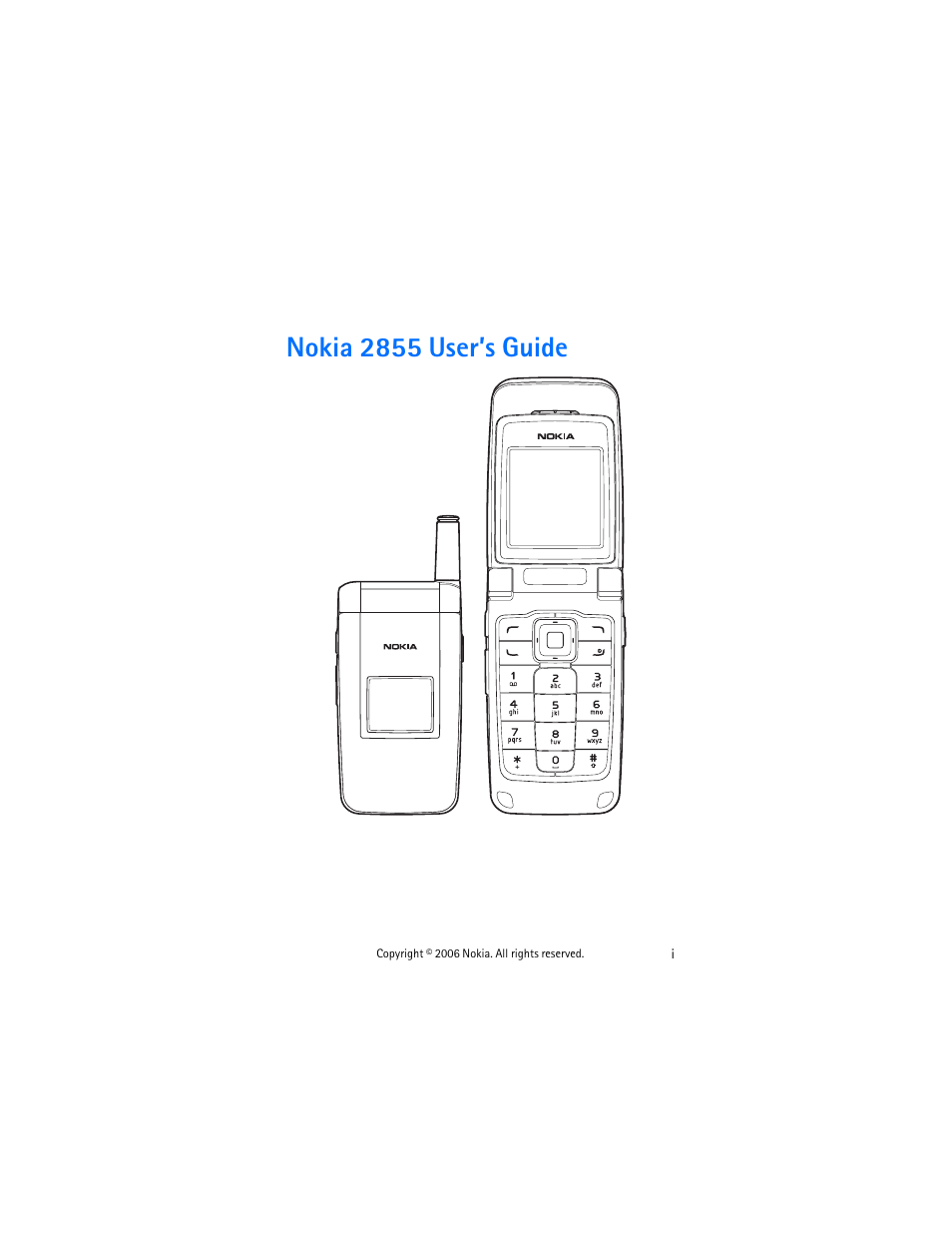Nokia 2855 User Manual | 104 pages