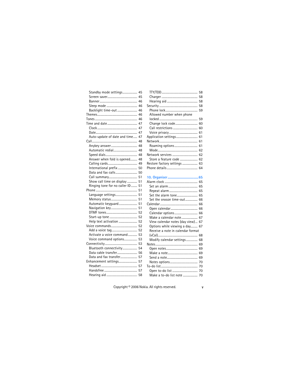 Nokia 2855 User Manual | Page 5 / 104