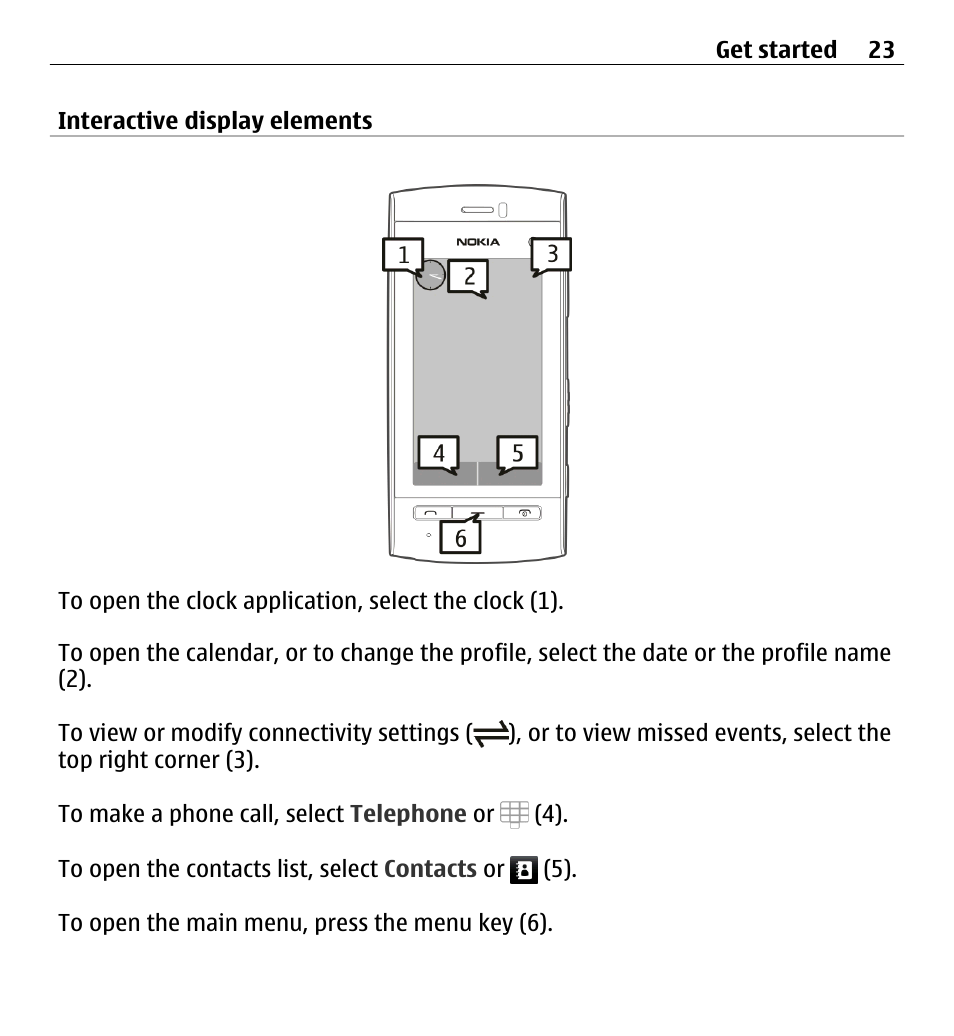 Nokia 5250 User Manual | Page 23 / 156