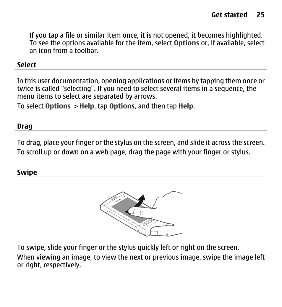 Nokia 5250 User Manual | Page 25 / 156