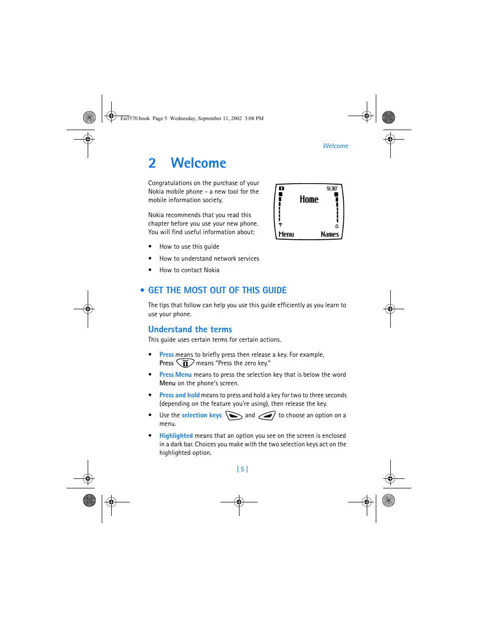 2welcome | Nokia 3570 User Manual | Page 13 / 192