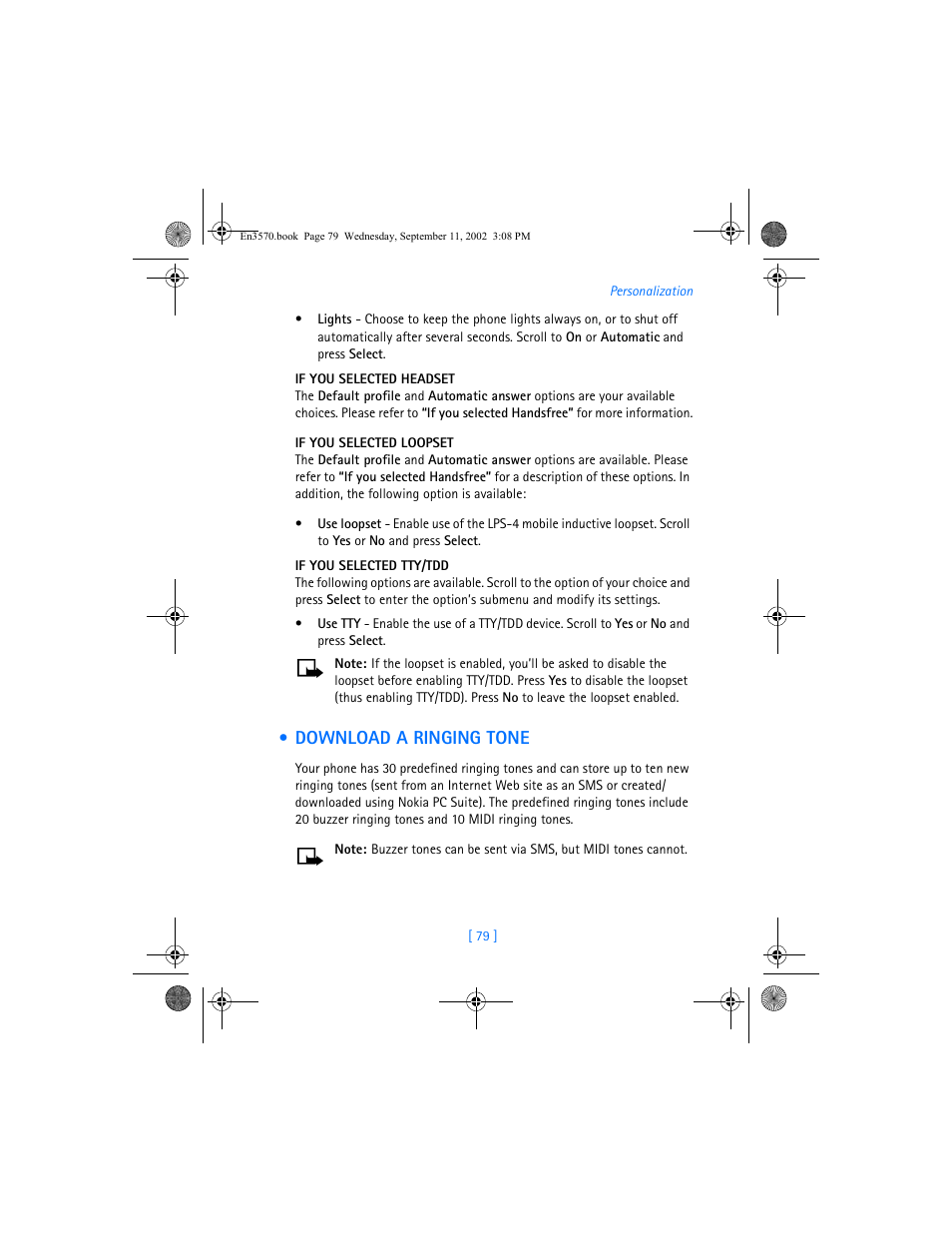 Download a ringing tone | Nokia 3570 User Manual | Page 87 / 192