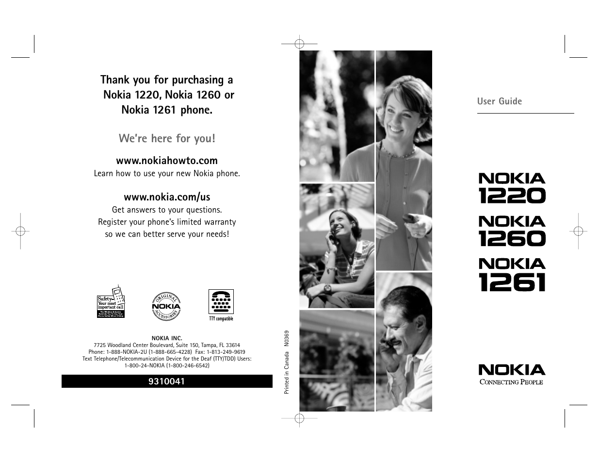 Nokia 1220 User Manual | 89 pages