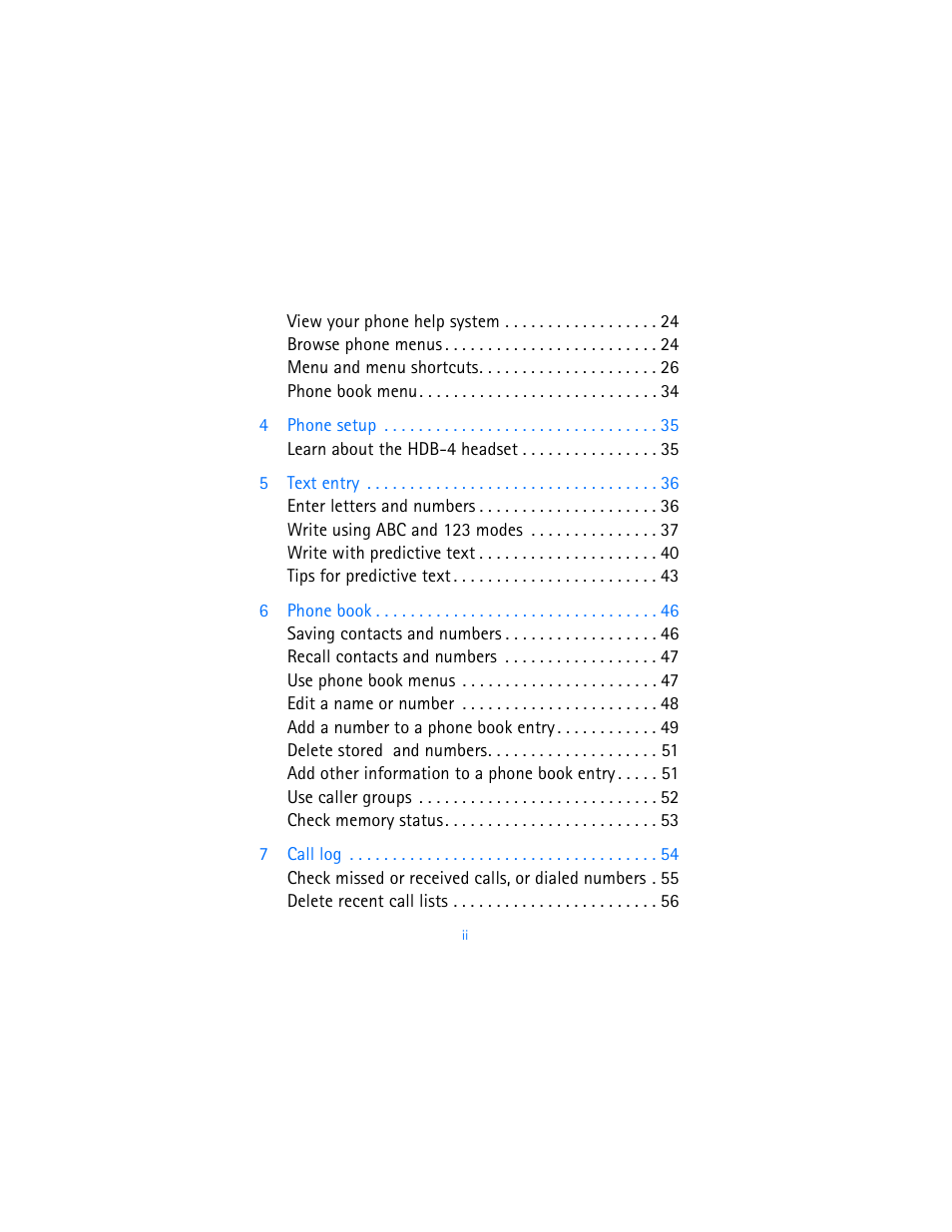 Nokia 2280 User Manual | Page 4 / 194