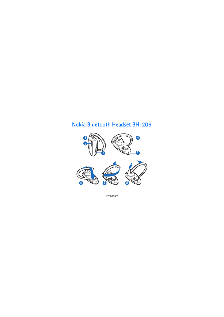 Nokia BH-206 User Manual | 9 pages