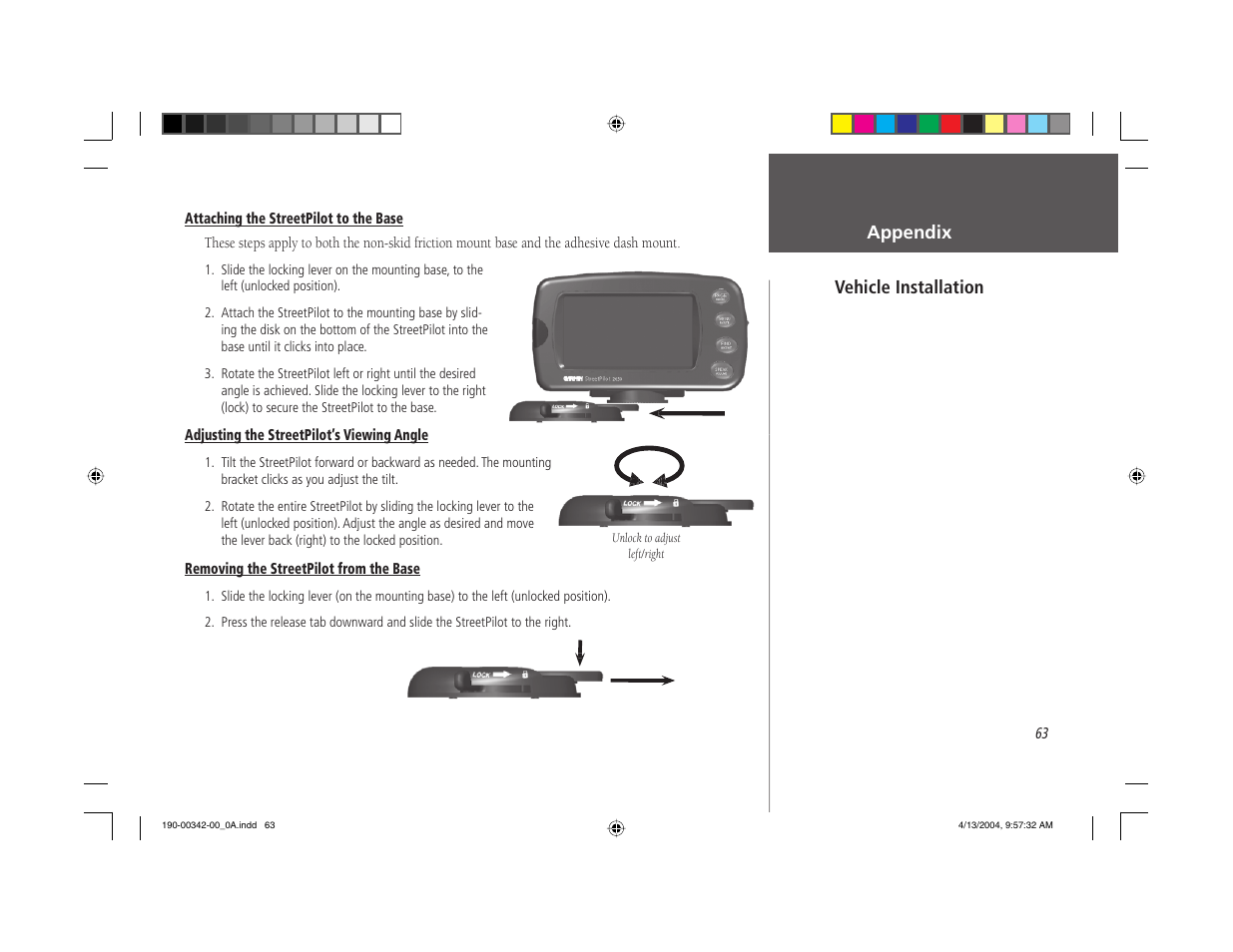 Appendix, Vehicle installation | Nokia 2620 User Manual | Page 71 / 94