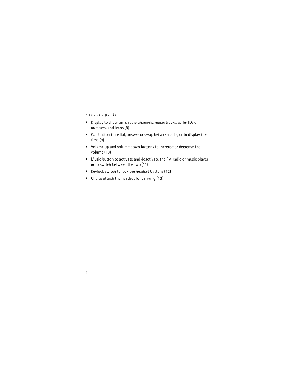 Nokia HS-69 User Manual | Page 6 / 12