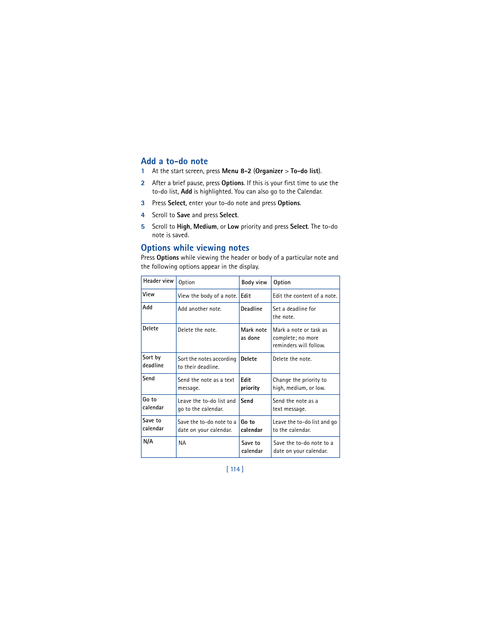 Nokia 5100 User Manual | Page 123 / 193