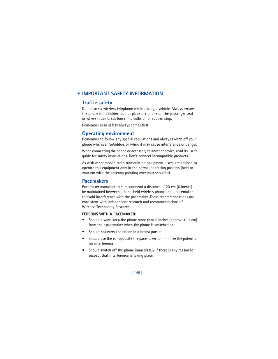 Important safety information | Nokia 5100 User Manual | Page 155 / 193