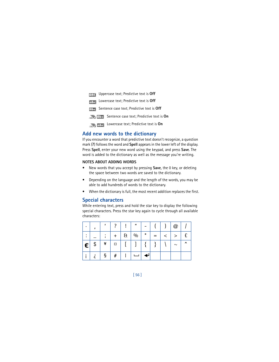 Nokia 5100 User Manual | Page 65 / 193