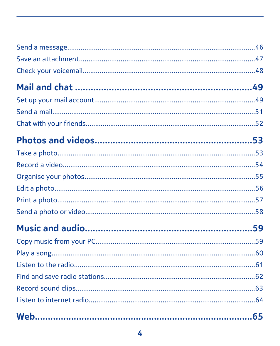 Nokia 311 User Manual | Page 4 / 132