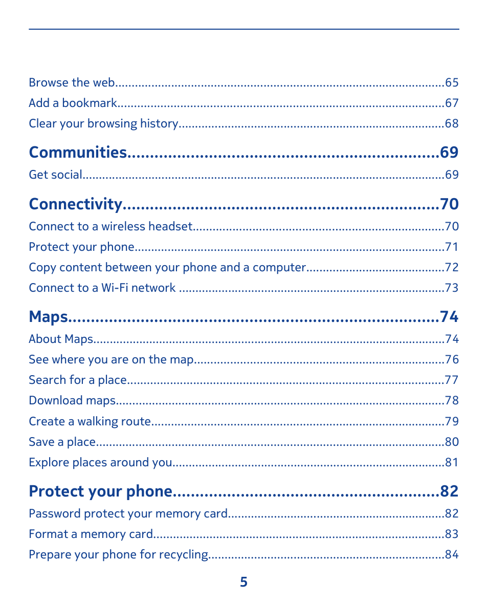 Nokia 311 User Manual | Page 5 / 132