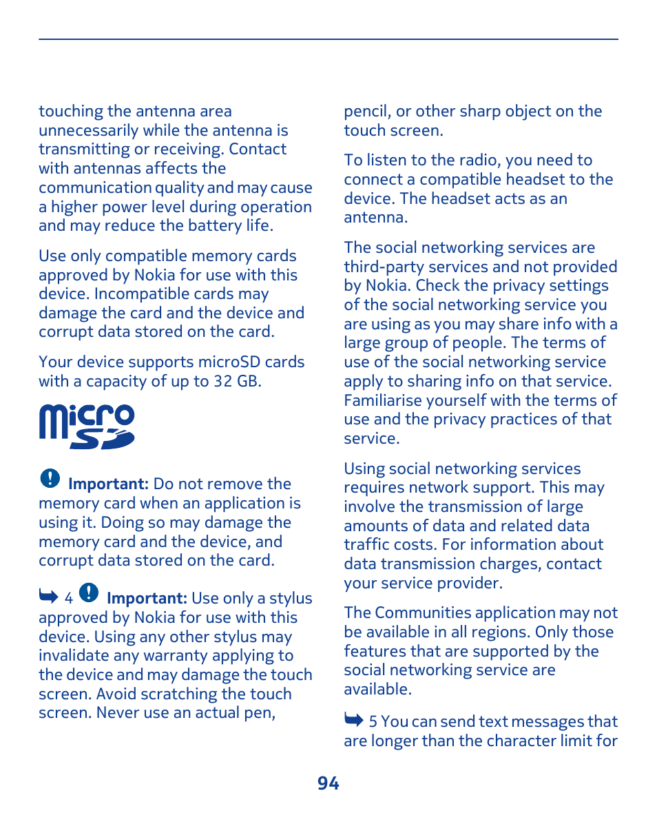 Nokia 311 User Manual | Page 94 / 132