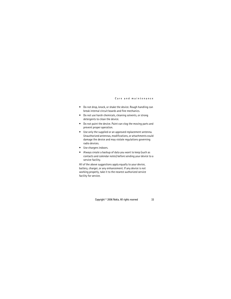 Nokia 1110i  EN User Manual | Page 46 / 57