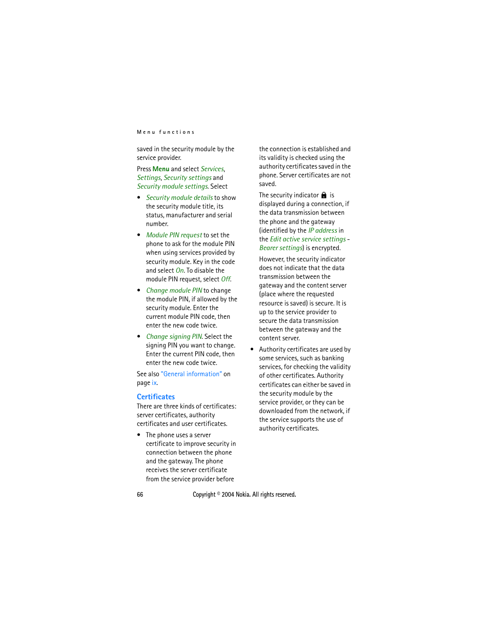 Nokia 3108 User Manual | Page 77 / 92