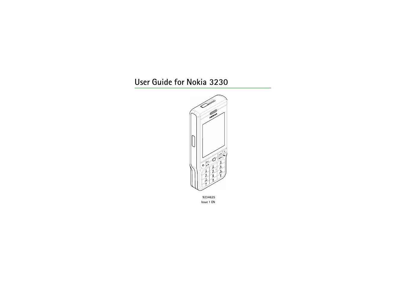 Nokia 3230 User Manual | 210 pages