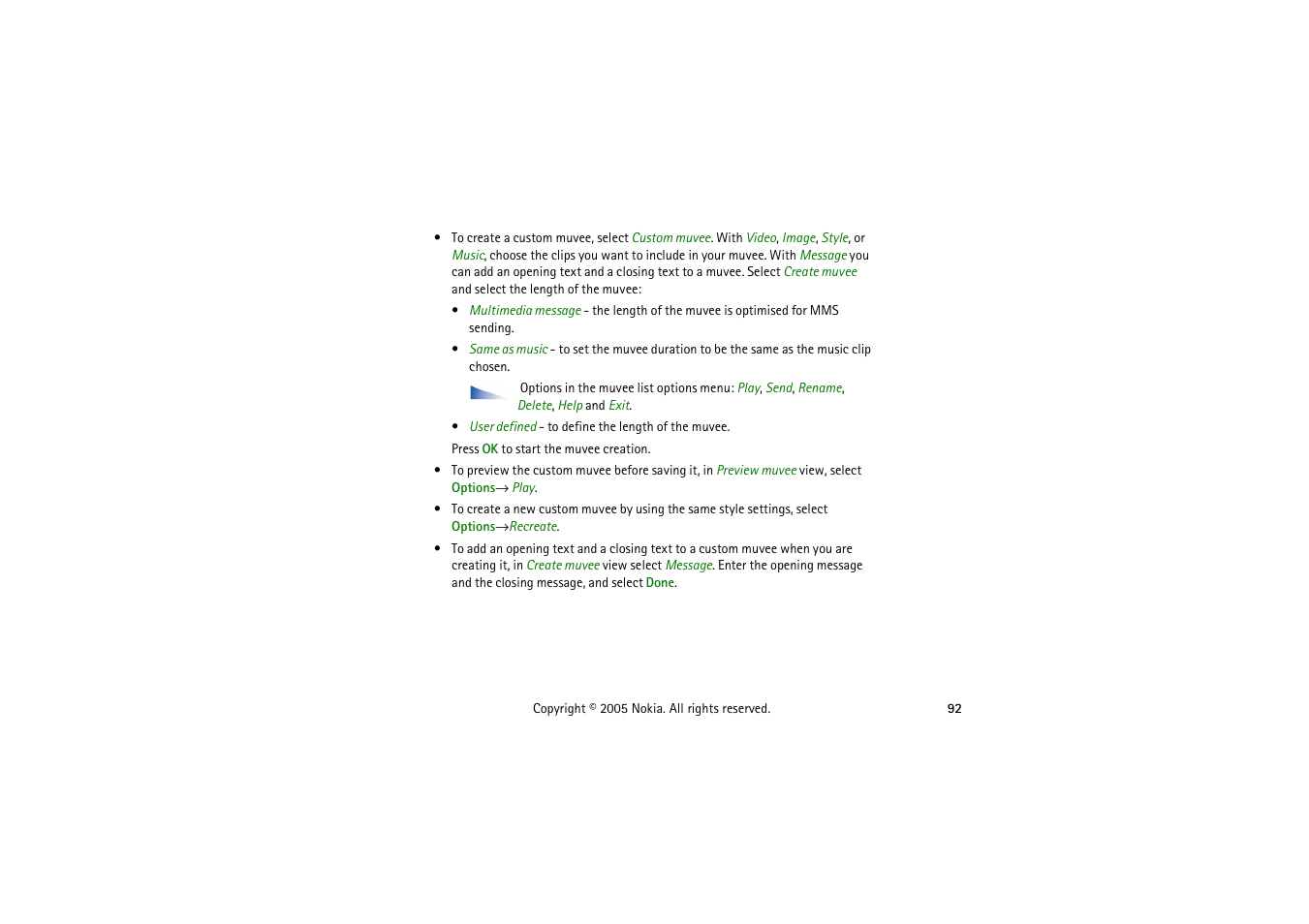 Nokia 3230 User Manual | Page 92 / 210