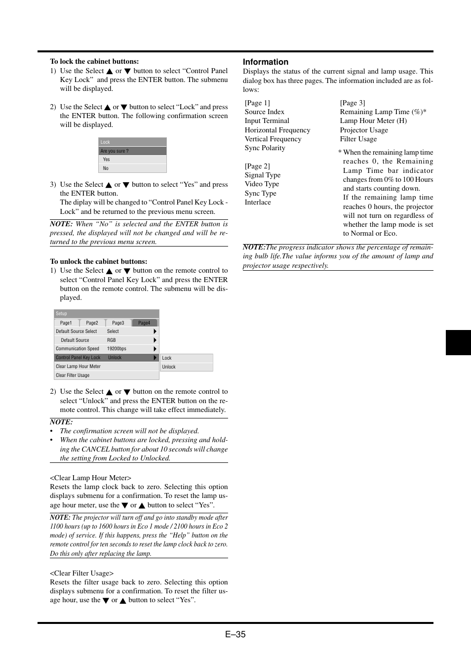 E–35 | Nokia VT45K User Manual | Page 37 / 45