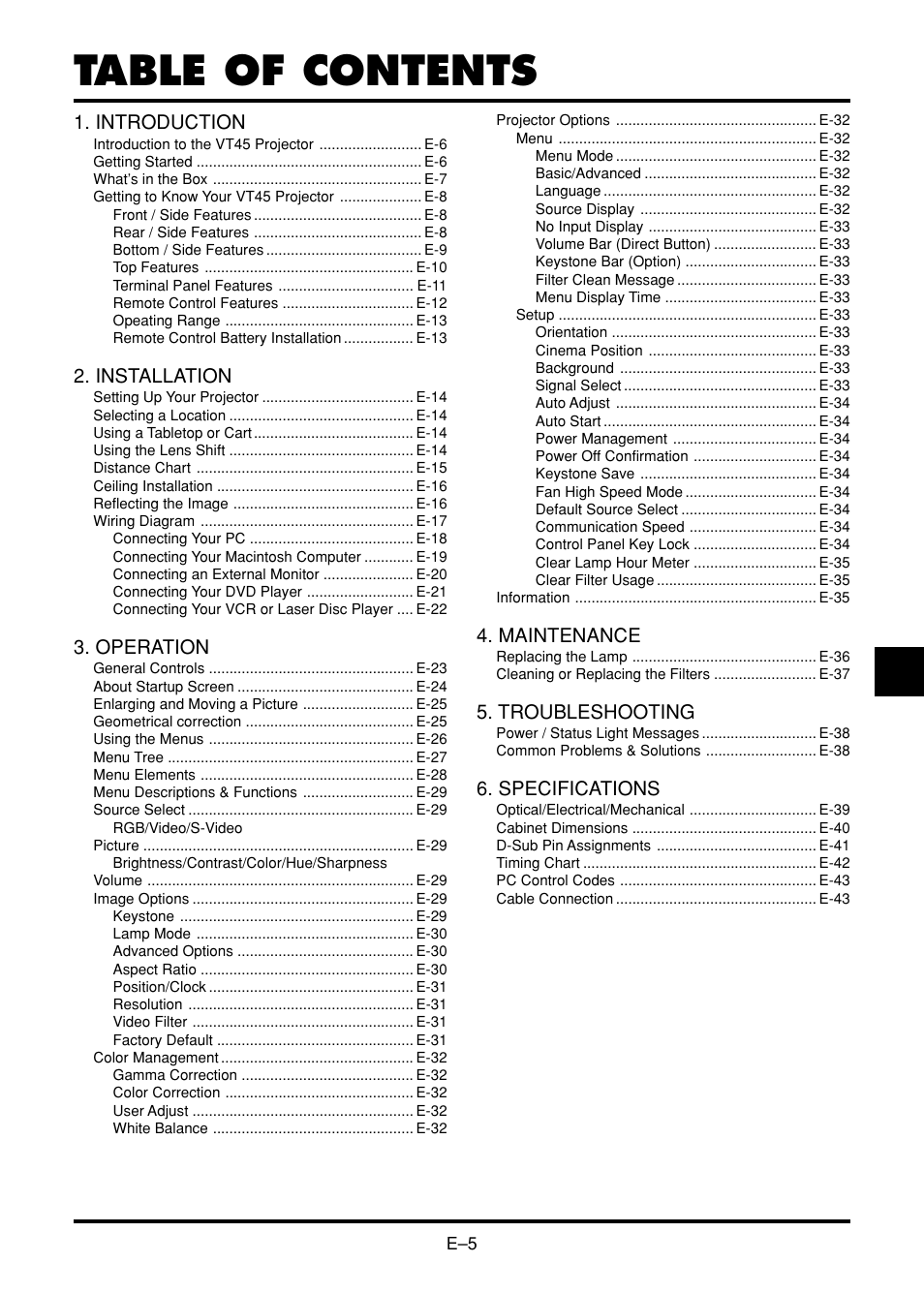 Nokia VT45K User Manual | Page 7 / 45