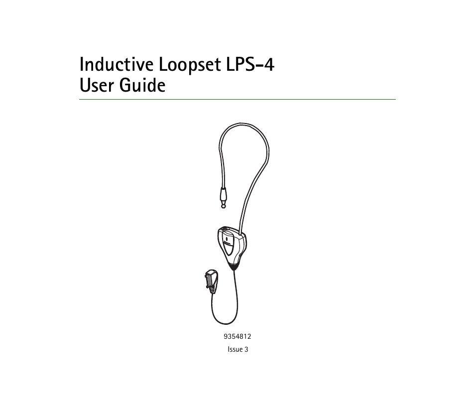 Nokia LPS-4 User Manual | 9 pages