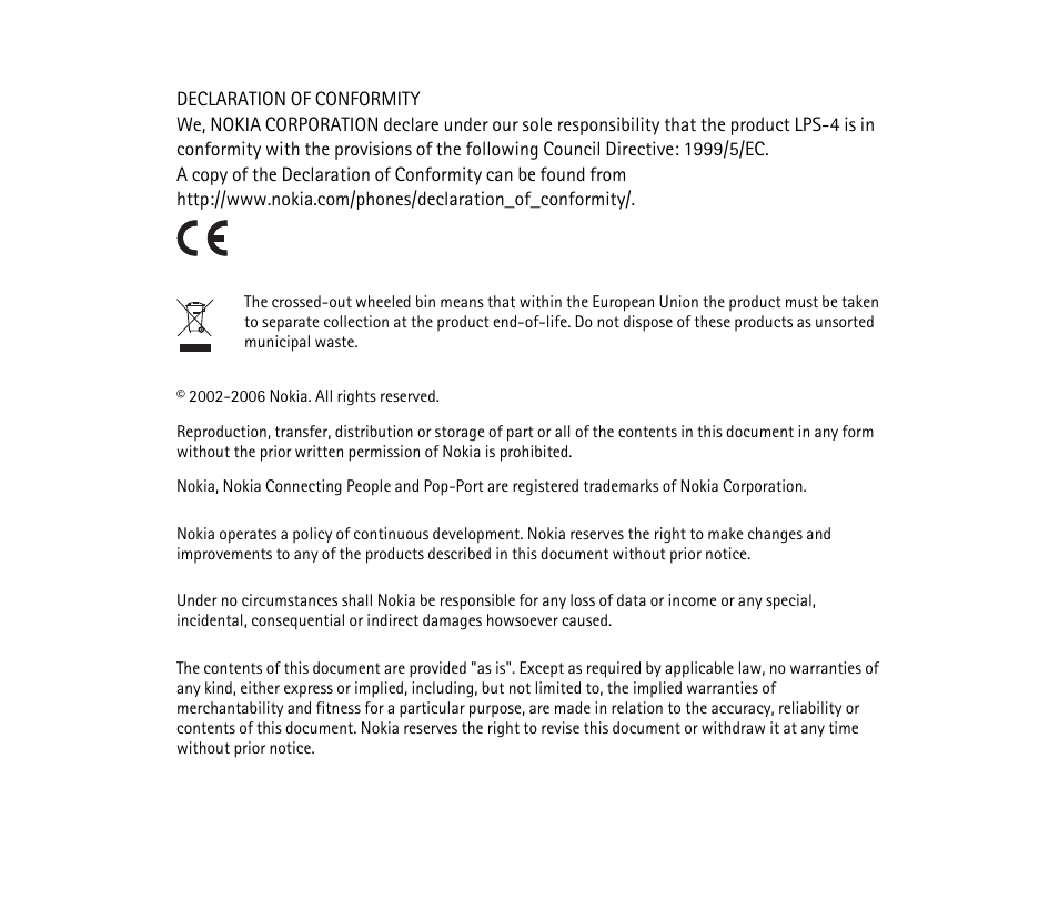 Nokia LPS-4 User Manual | Page 2 / 9