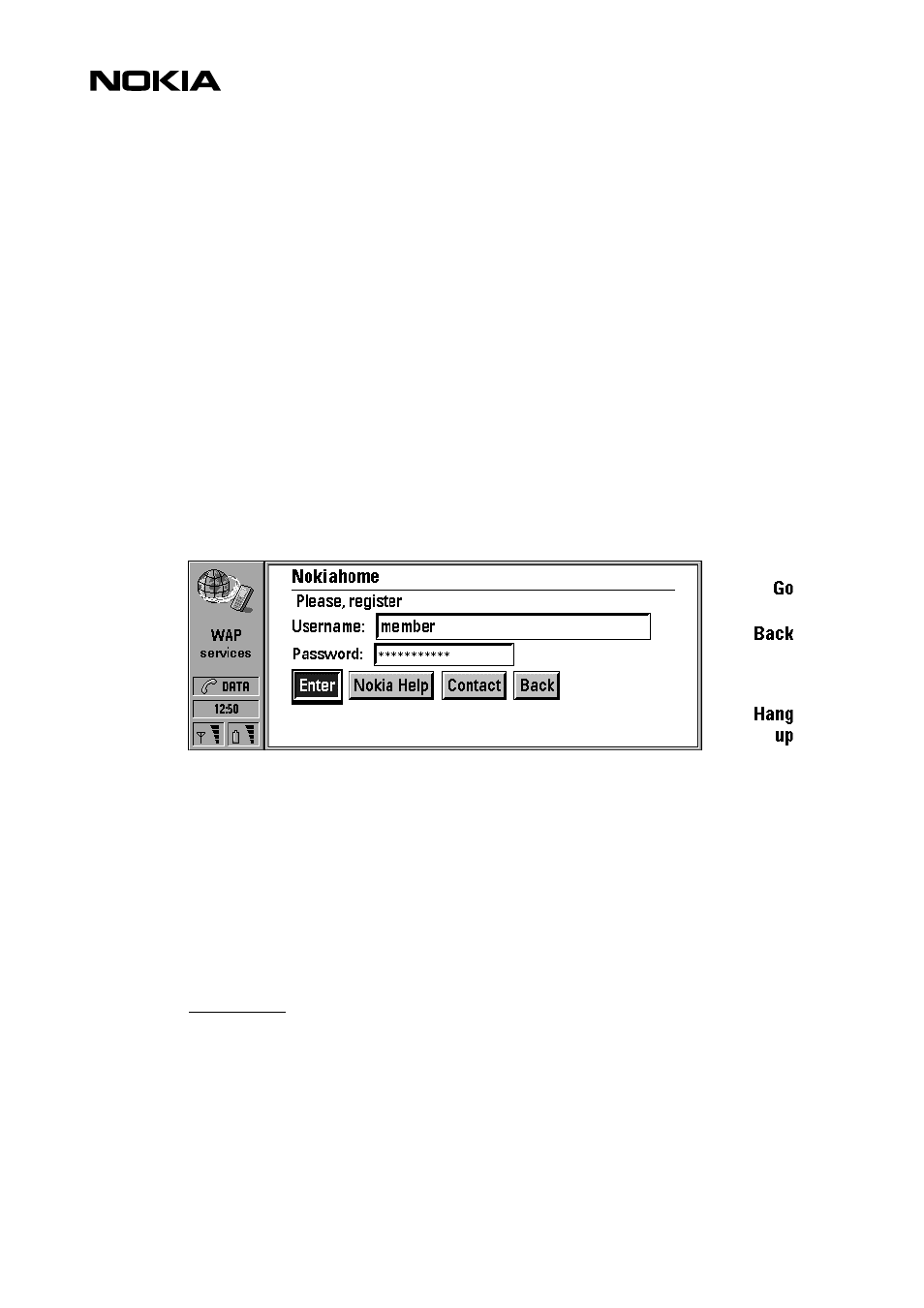 Do element and dynamic buttons, Wml do construct: dynamic buttons | Nokia 9110i User Manual | Page 20 / 26