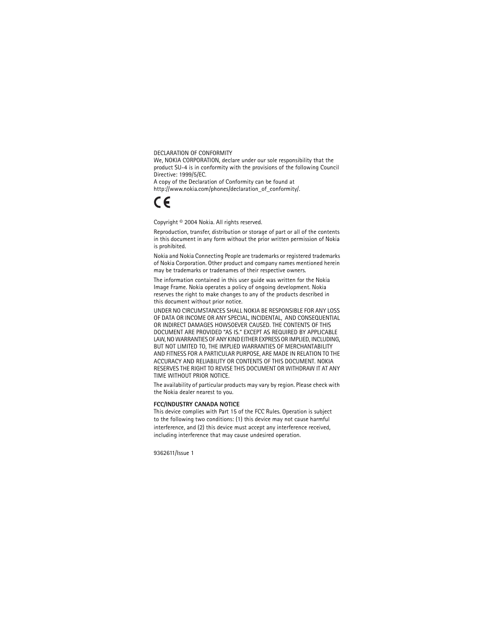 Nokia SU-4 User Manual | Page 2 / 24