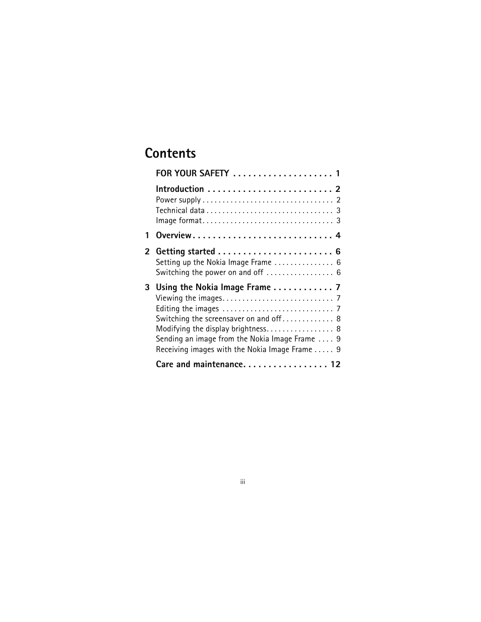 Nokia SU-4 User Manual | Page 3 / 24