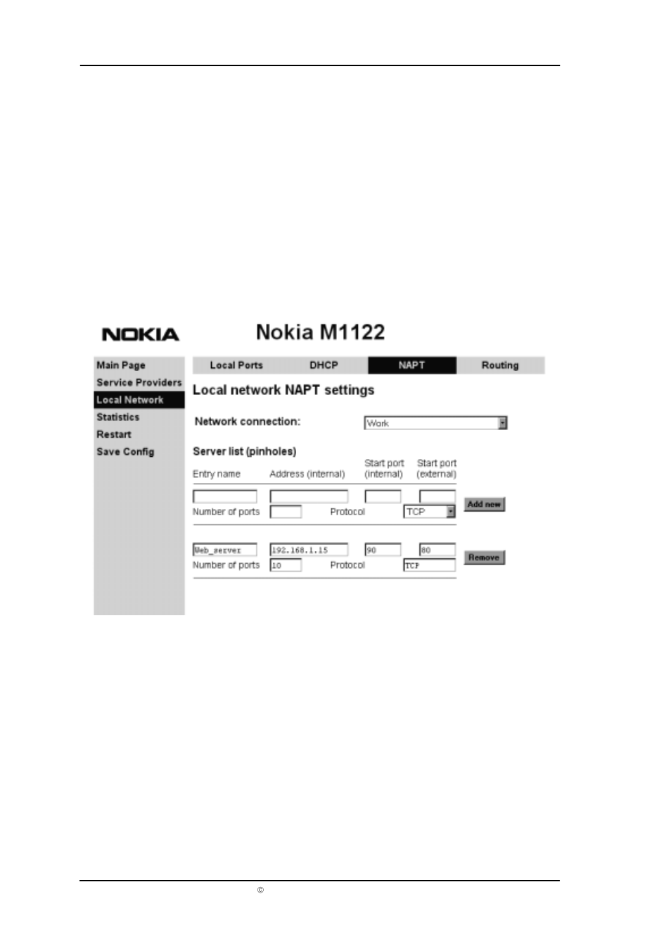 M1122 user manual | Nokia T66280 User Manual | Page 13 / 29