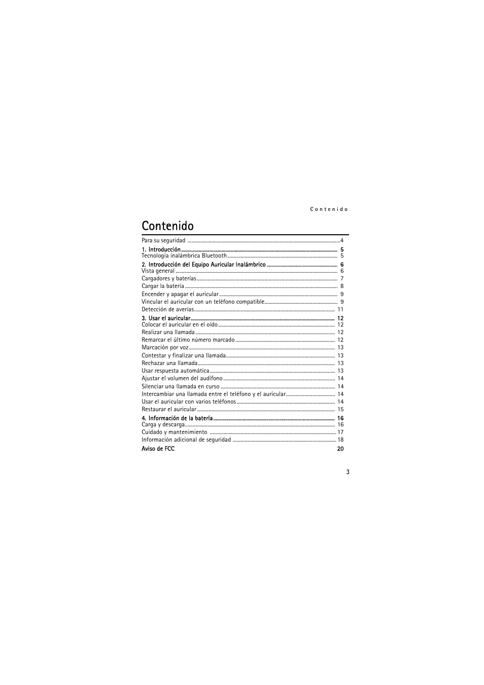 Nokia (HS-11W) User Manual | Page 23 / 84