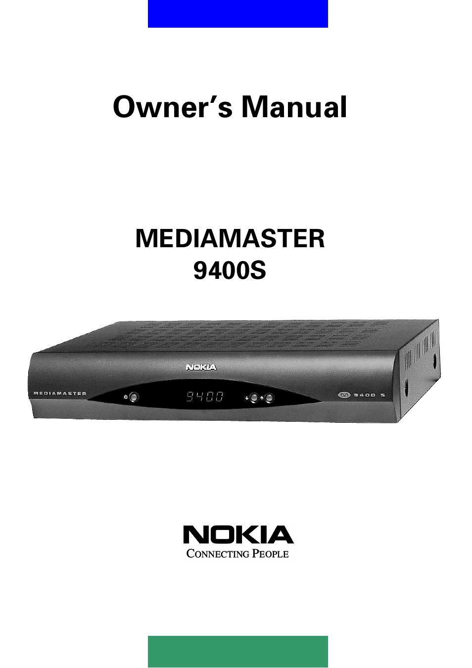 Nokia 9400 S User Manual | 28 pages