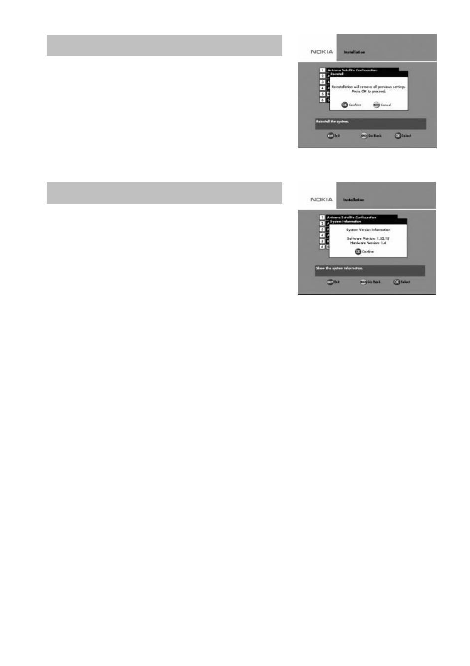 Reinstall, System information | Nokia 9400 S User Manual | Page 23 / 28