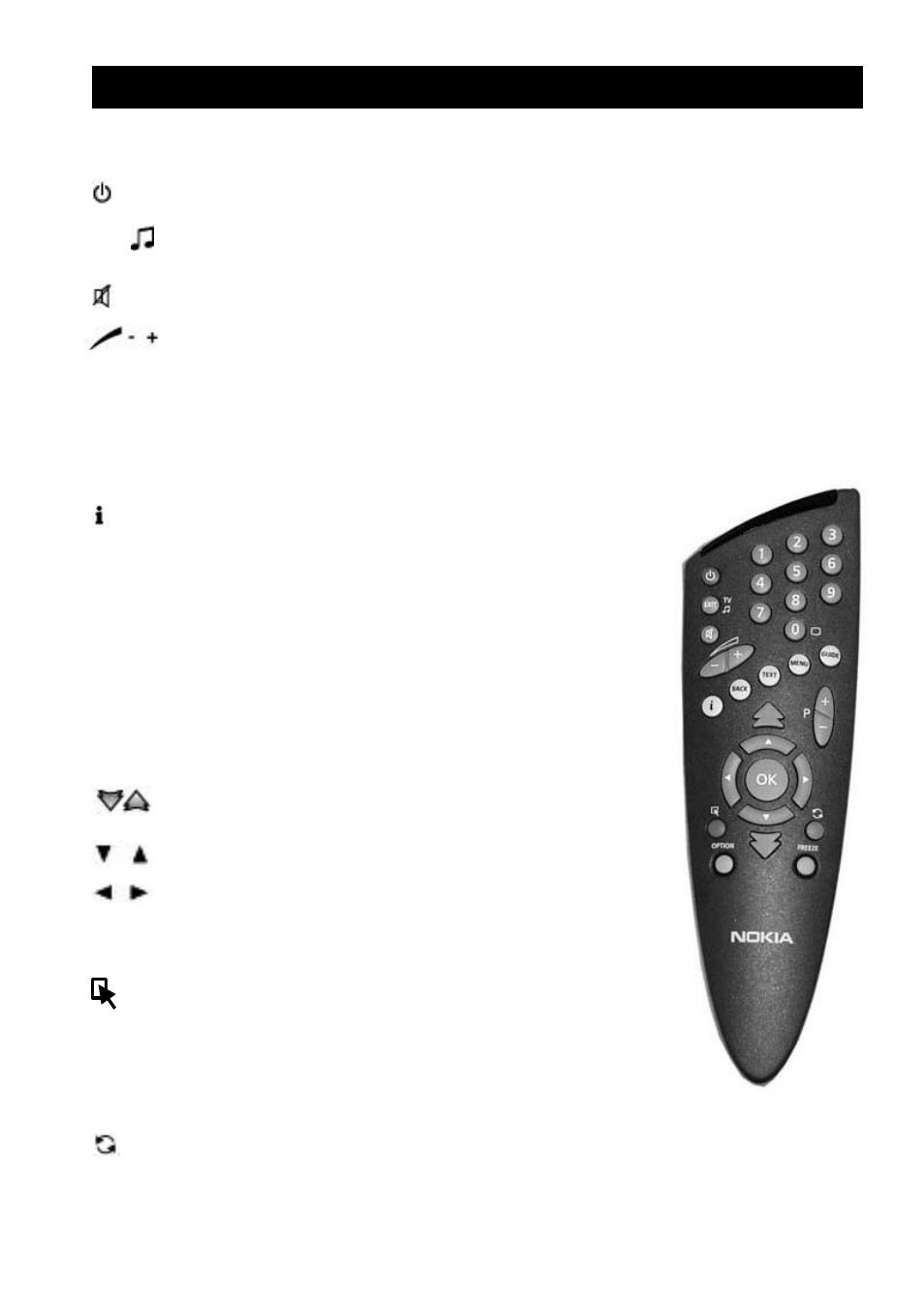 Remote control | Nokia 9400 S User Manual | Page 9 / 28