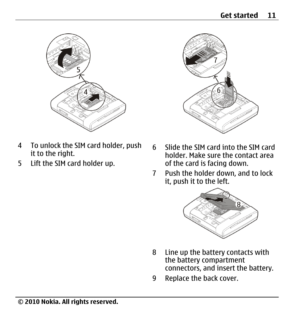 Nokia X5-01 User Manual | Page 11 / 130