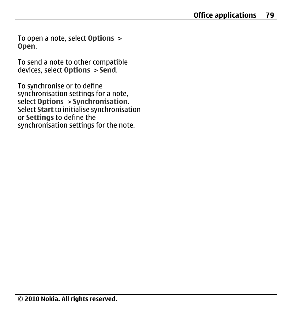 Nokia X5-01 User Manual | Page 79 / 130