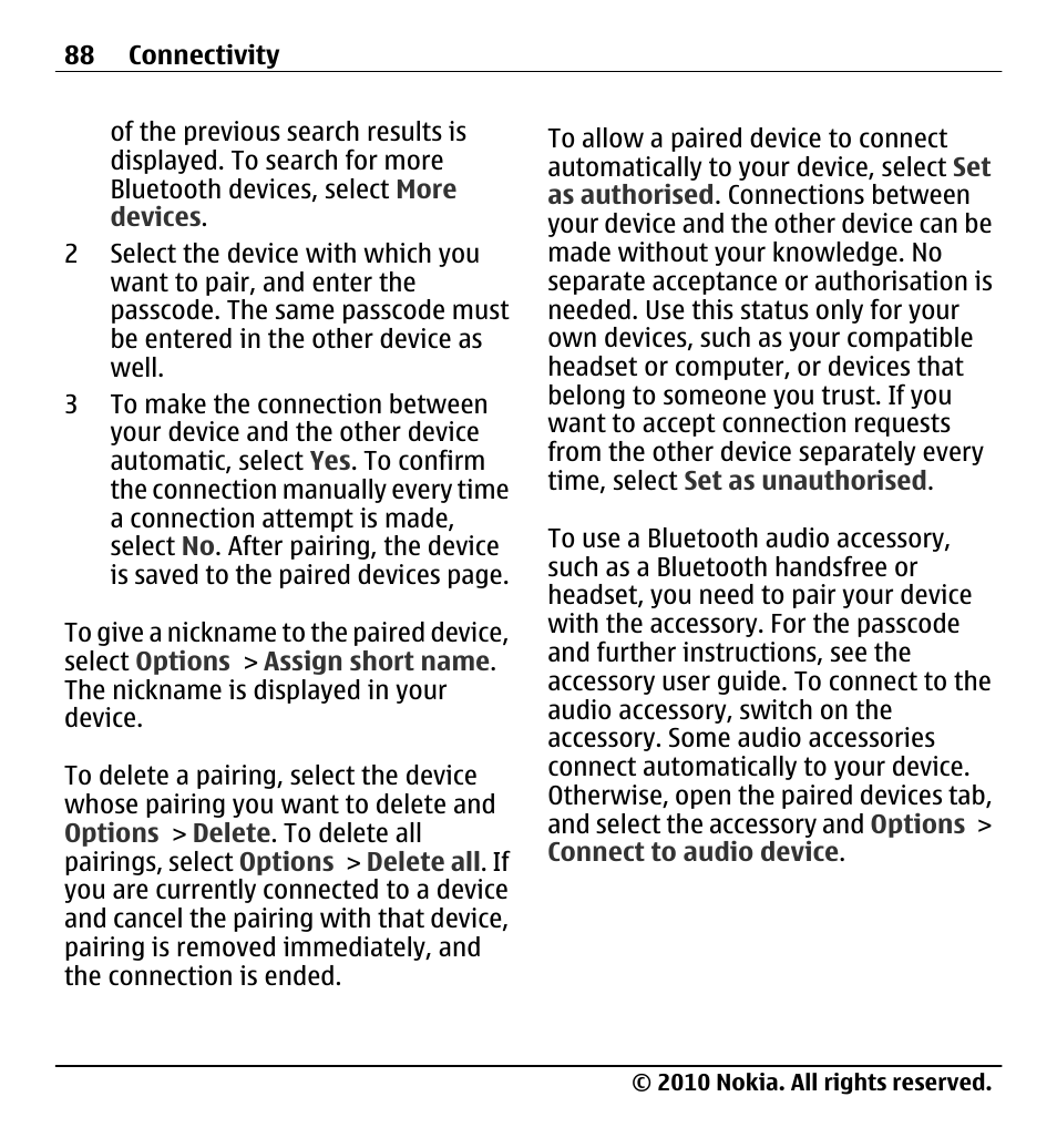 Nokia X5-01 User Manual | Page 88 / 130