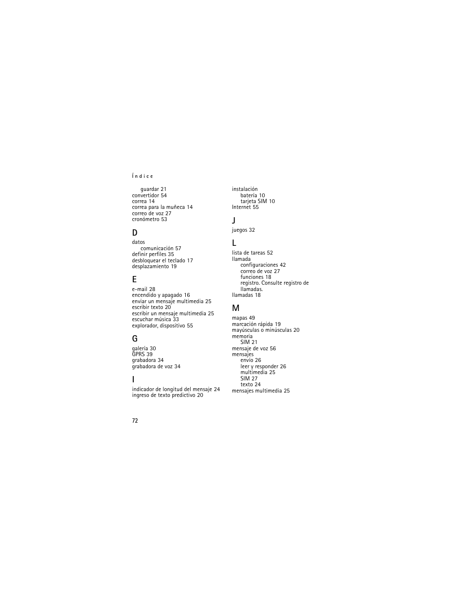 Nokia 3711 User Manual | Page 137 / 138