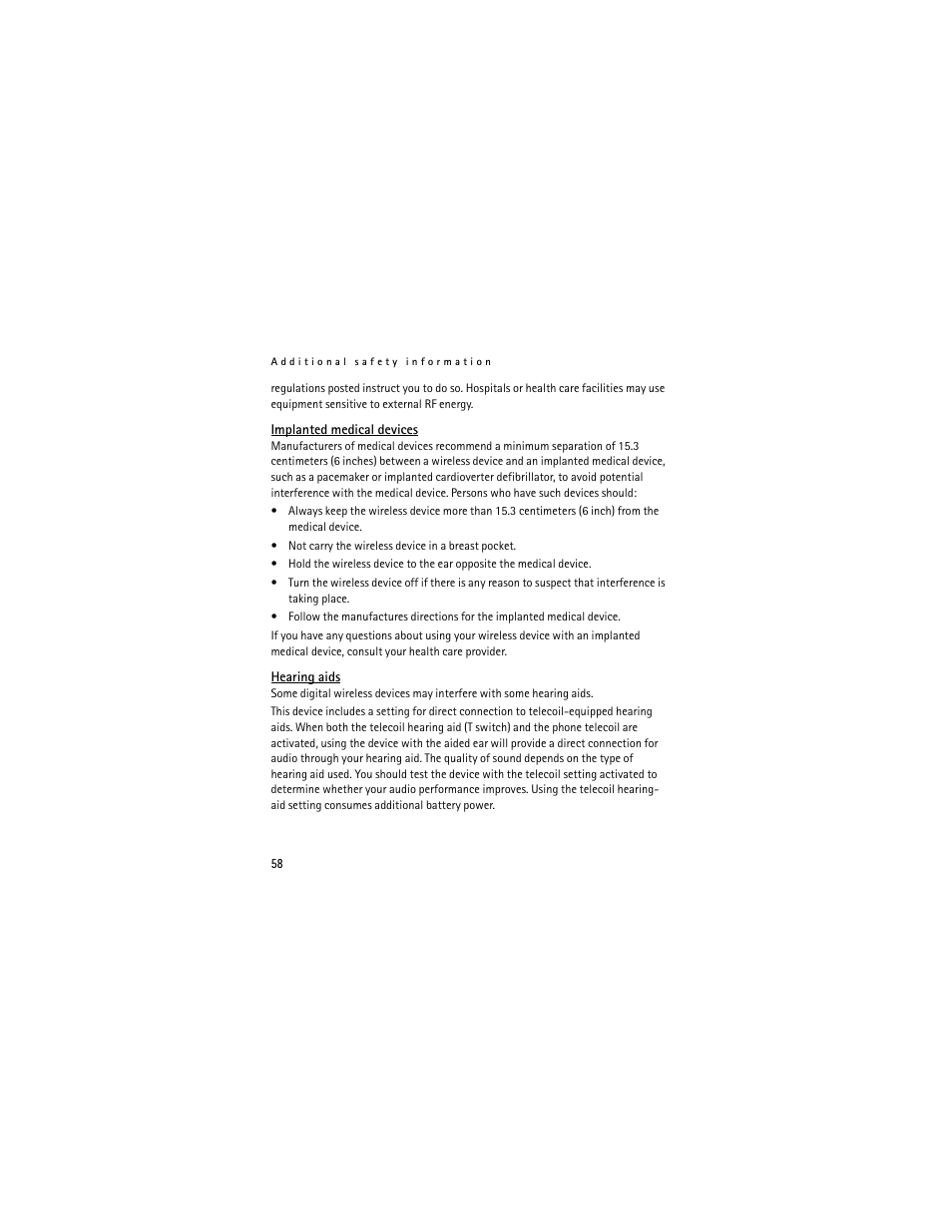 Nokia 3711 User Manual | Page 58 / 138