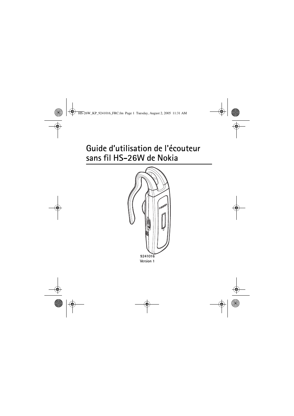 Nokia HS 26W User Manual | Page 59 / 80