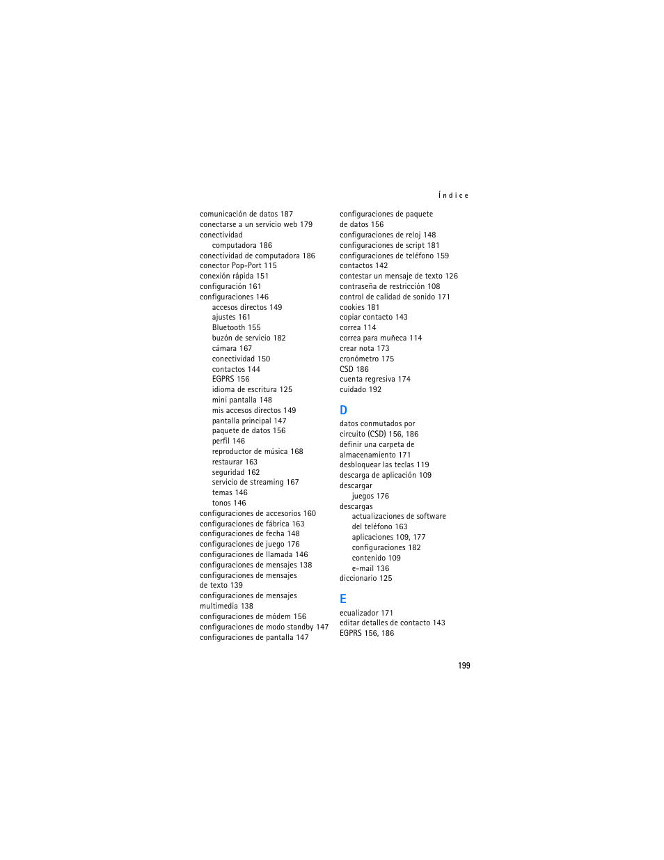 Nokia 6086i User Manual | Page 200 / 209