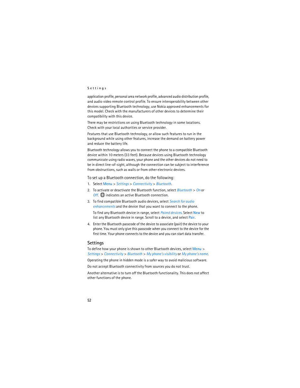 Nokia 6086i User Manual | Page 53 / 209