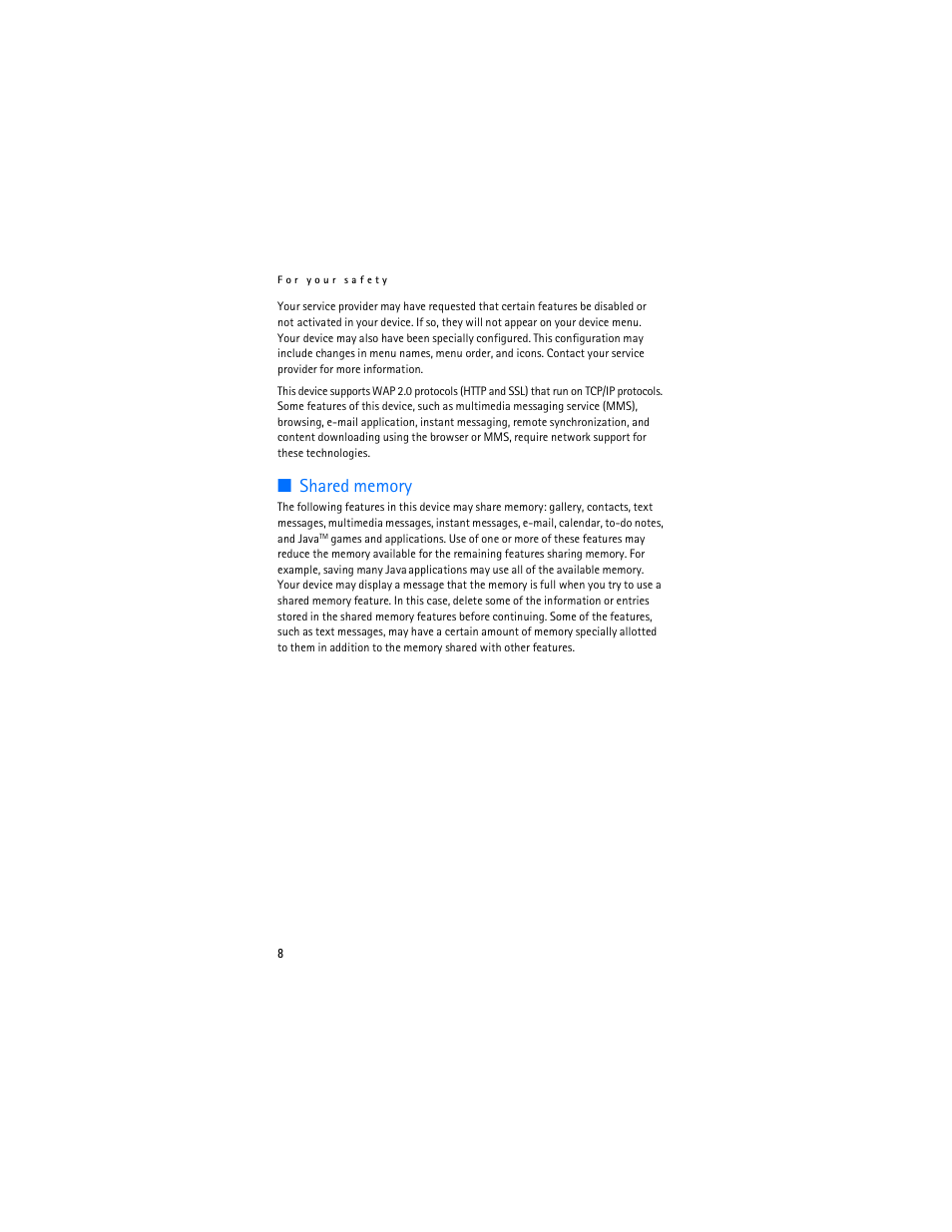 Nokia 6086i User Manual | Page 9 / 209