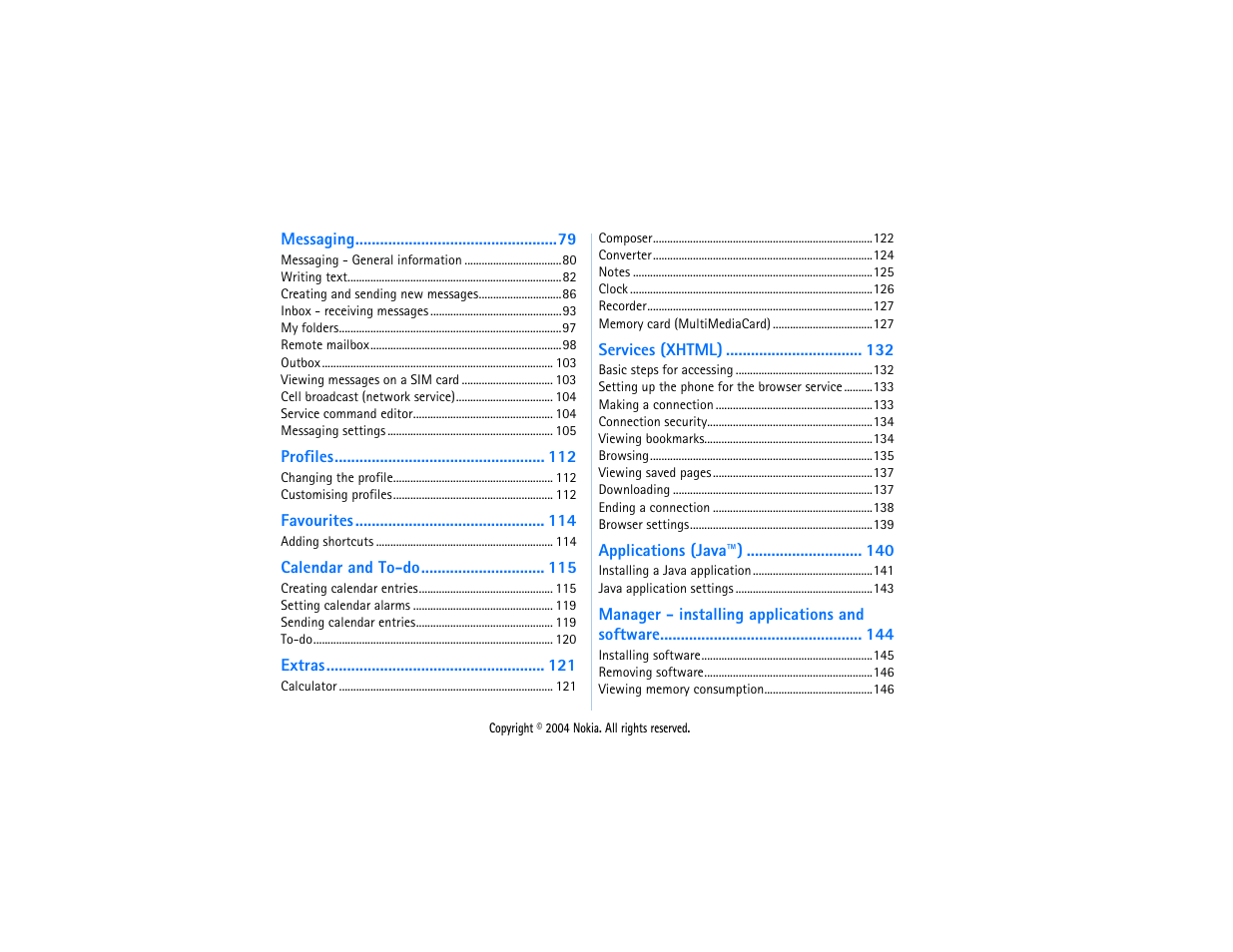 Nokia 3650 User Manual | Page 4 / 178