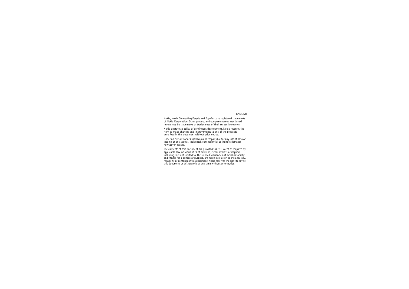 Nokia HS-29 User Manual | Page 3 / 9