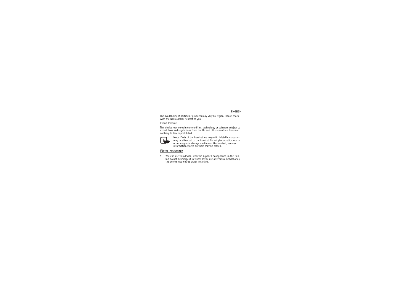 Nokia HS-29 User Manual | Page 4 / 9