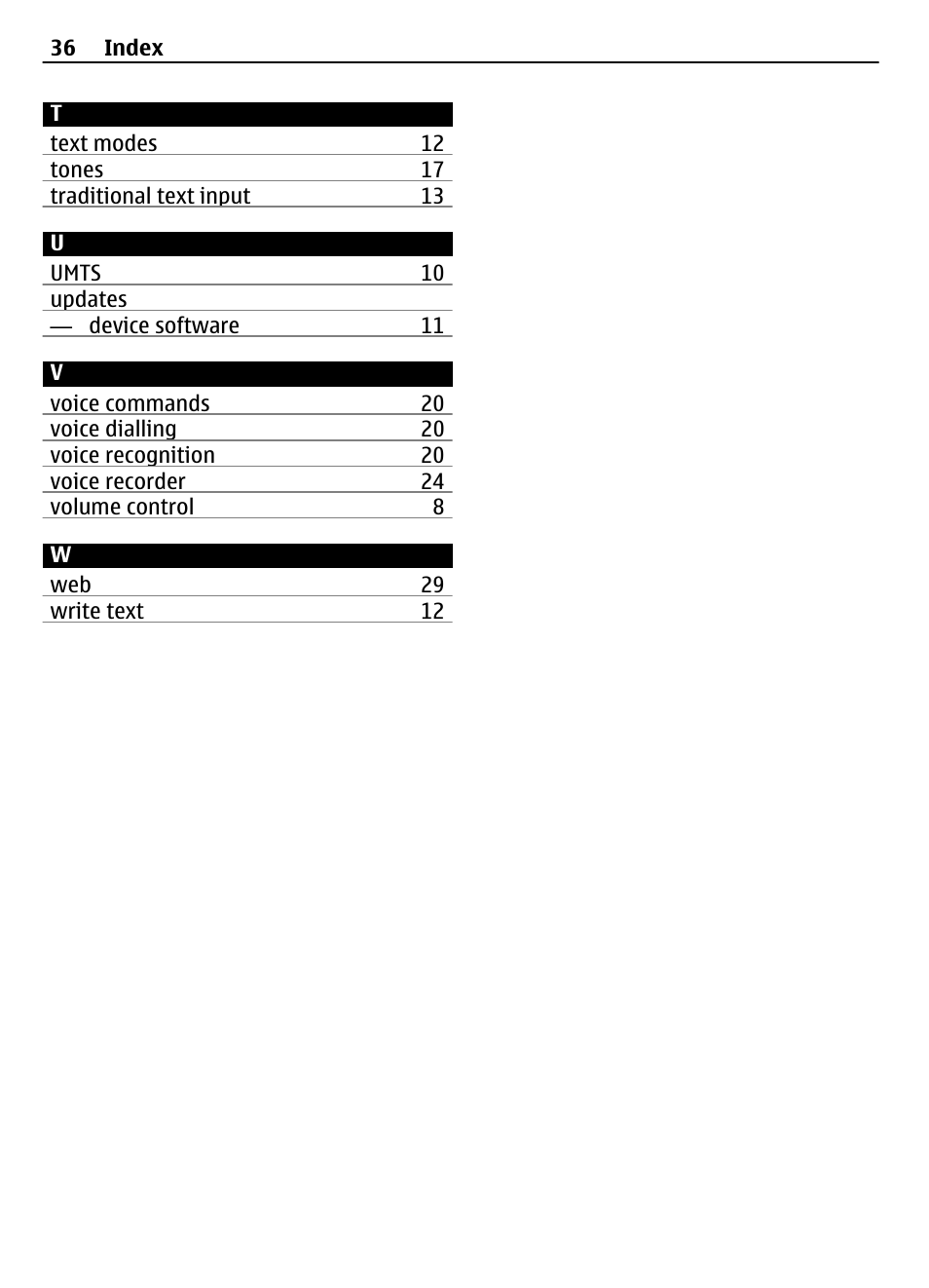 Nokia 2730 User Manual | Page 36 / 38