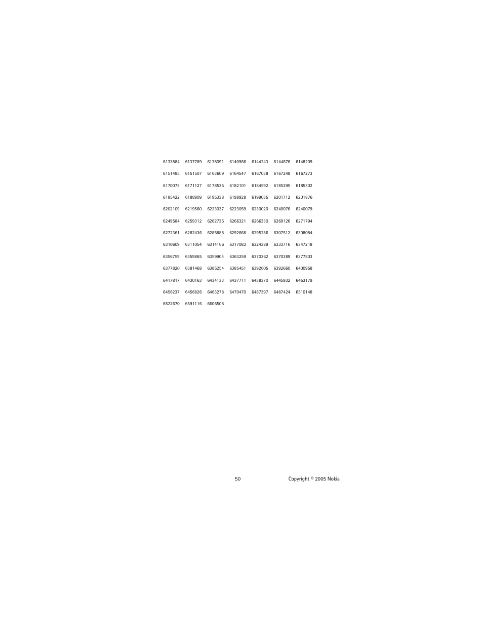 Nokia 2651 User Manual | Page 51 / 97